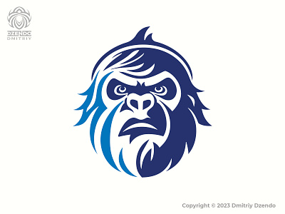 Yeti Sasquatch Logo bigfoot branding creature face humanoid logo logotype muzzle sasquatch yeti