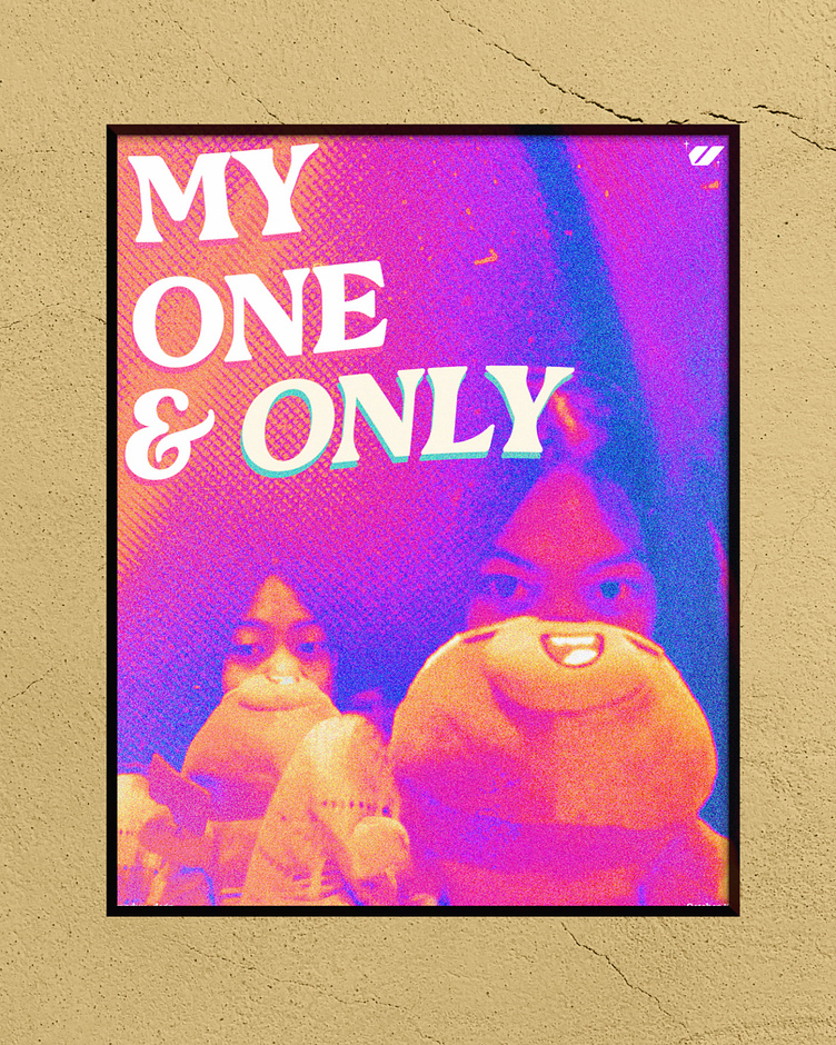 MY ONE & ONLY - Poster Concept Design by vanduu designs on Dribbble