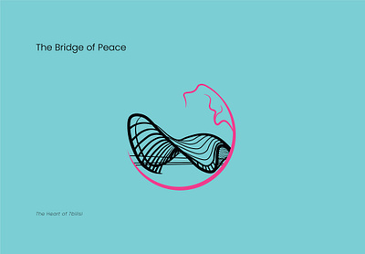The Bridge of Peace branding design graphic design illustration logo logodesign vector