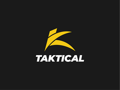 Taktical logo brand design graphic design gym identity logo logotype vector