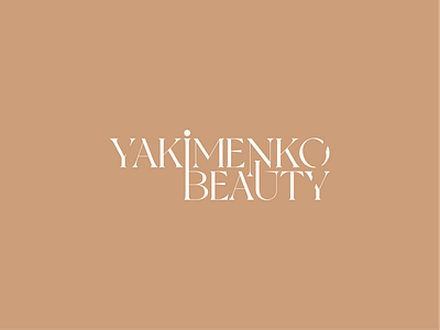 Yakimenko Beauty beauty brand design graphic design identity logo logotype vector