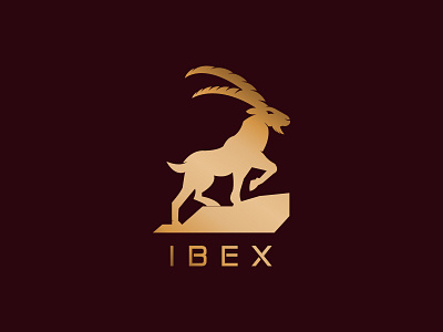 Ibex Logo alps animals antler capricorn cmyk creative logo for sale forest goat mark graphic high ibex ibex logo jump jumping minimalist modern mountain premium professiona vector