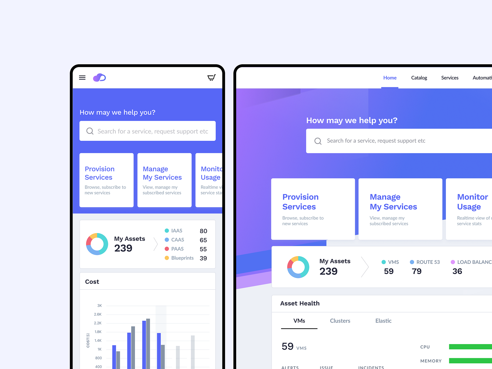 Cloud Management Platform - An Enterprise App By Vishaka Bhure On Dribbble