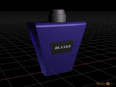 Blender Art - Perfume Bottle 3d 3ddesigning blanko blenderart designing perfumebottle productdesigner uidesign uxdesign