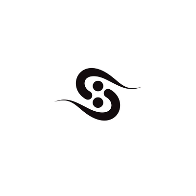 S+I+8 8 ball letter i letter s logo monogram negative space number 8 shop snake store