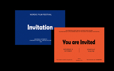 Nordic Festival advertising branding design festival graphic design identity illustration logo typography visual