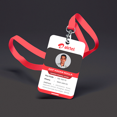 I'D Card Designed by Creative Projects branding design graphic design id cards illustration vector