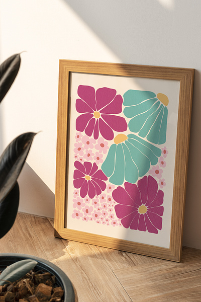 Floral Print design graphic design illustration