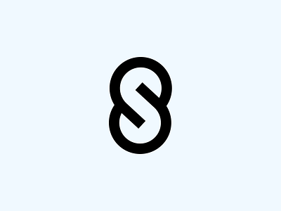 S Lettermark Logo (For Sale) branding buy logo clean elegant geometric letter mark logo logo for sale mark symbol modern proffesional premade logo s s letter s letter initial simple slick symbol unused logo vector