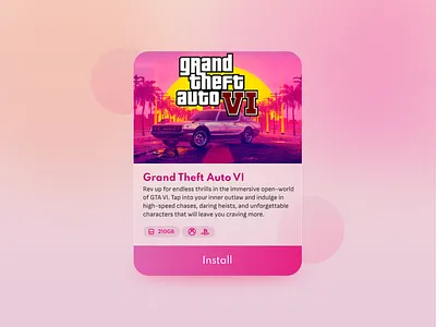 Game On: Glassmorphism app dailyui design flat ui ux web