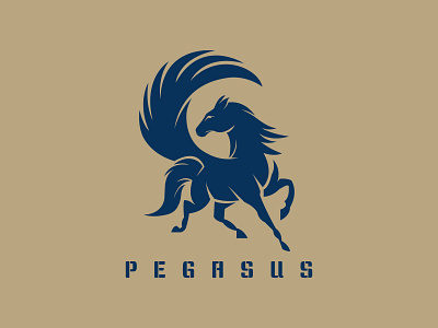 Pegasus Logo For Sale agency animal business chique company elegant estate finance fly flying for sale minimalist mythology pegasus pegasus logo professional race silhouette winged