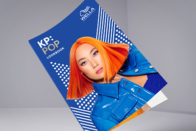 Wella Professionals KP: POP logo design branding hair brand logo