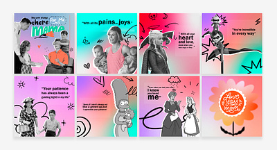 MOTHERS DAY INSTAGRAM POST FOR PEEKAGE COMPANY branding design flat graphic design illustration instagram post vector