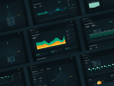 Dashboard for an innovative energy storage product battery container dashboard data visualization design energy storage innovation powerflow sustainability ui ux