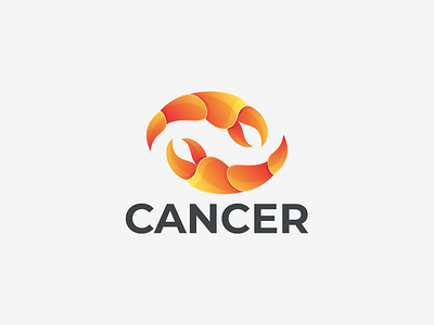 CANCER app branding cancer coloring cancer icon cancer logo design graphic design icon illustration logo ui ux vector