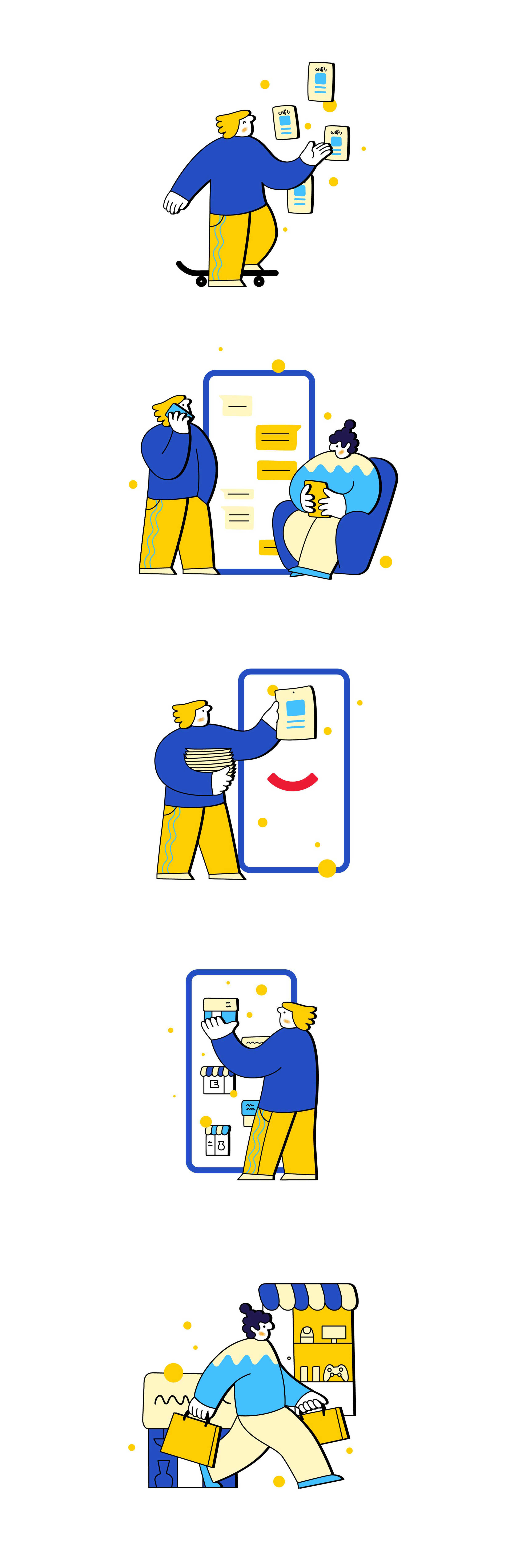 Pindo Illustrations adobe illustrator characterdesign characters design illustration illustration art illustrator vector