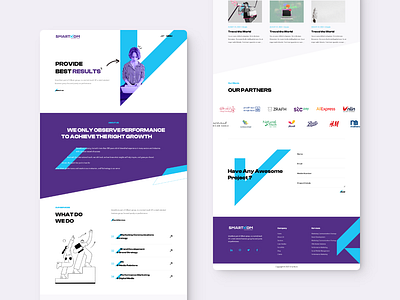 Marketing Agency - SmartKom app branding design graphic design ui ux