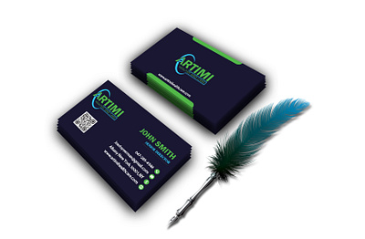 Business Card Design branding business card design graphic design illustrator photoshop