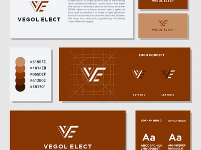 VE monogram branding design graphic design icon initial logo vector