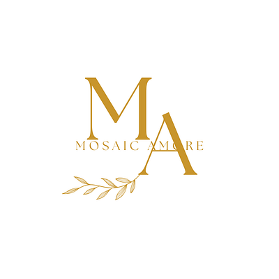 Mosaic Amore app design graphic design illustration logo