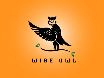 Owl Logo For Sale 3d beaut bird branding business company corative creative graphic design logo for sale mark minimalist motion graphics photographe strong ui ux wise logo wise owl wise owl logo