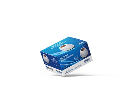 Bloom Batten Holder Box Design. box design electric packet design. graphic design packaging packet design