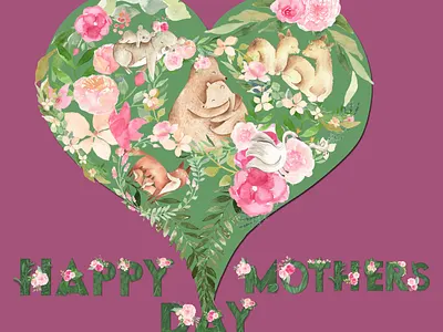 Mothers Day Card Template