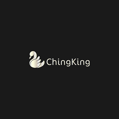 Ching King | Logo elegant gewlery gold logo