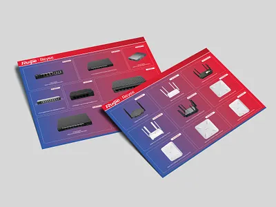 Ruije & Reyee Product Leaflet. brochure leaflet product flyer product leaflet