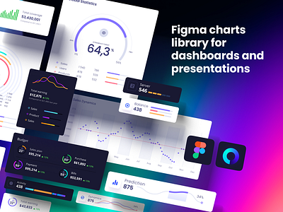 Orion UI kit – data visualization and charts templates for Figma chart charts code components dashboard dataviz design desktop development features frontend infographic java presentation react stack statistic tech template ui