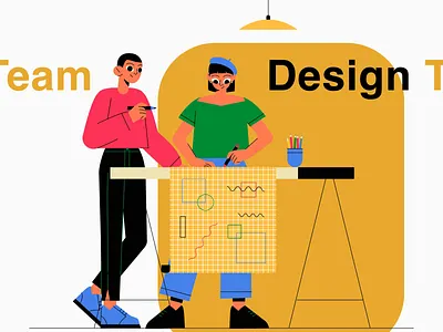 Design Team animated lottie animation architect collaboration creattie design team graphic design illustration lottie lottie animation lotties motion graphics teamwork ui ui animation ui design