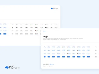 Better Design System | Tags better design system design system figma figma design figma design system tags tags design tags design system tags ui ui ui design system uiux ux ux design system web design