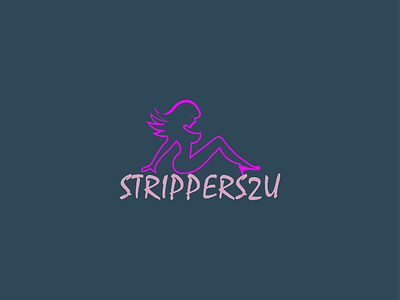 Stripper club logo design graphic design illustration logo vector