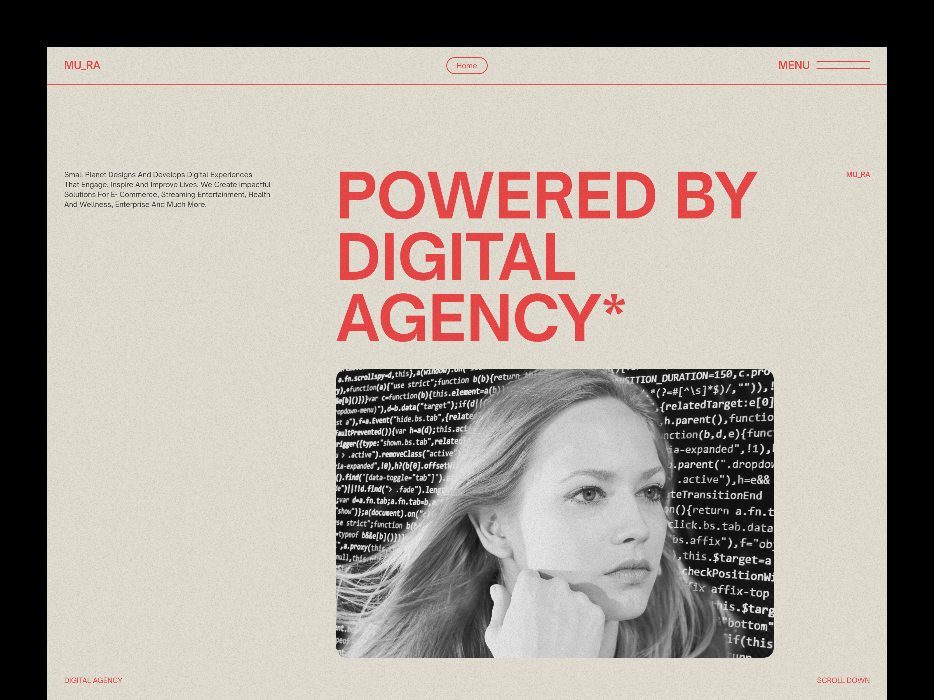 UI/UX For Digital Agency Website Design agency website business website clean ui creative agency digital agency dribbble showcase landing page minimalist design modern ui portfolio website professional website responsive design ui design uiux user experience ux design web design web development web interface website ui