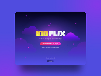 Kidflix: Children's Streaming Platform competitor analysis design figma illustration logo product design rapid prototyping ui ux design ux strategy