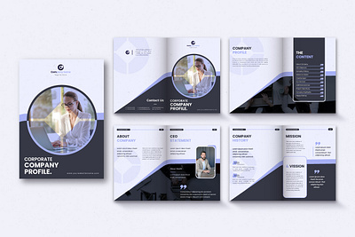 Corporate_Company_Profile_Design banner design book building booklet catalog company profile creative brochure design graphic design logo