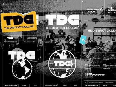 the District Collab ❇️ artists branding christian church church design earth logo music religion revival texture washington world worship