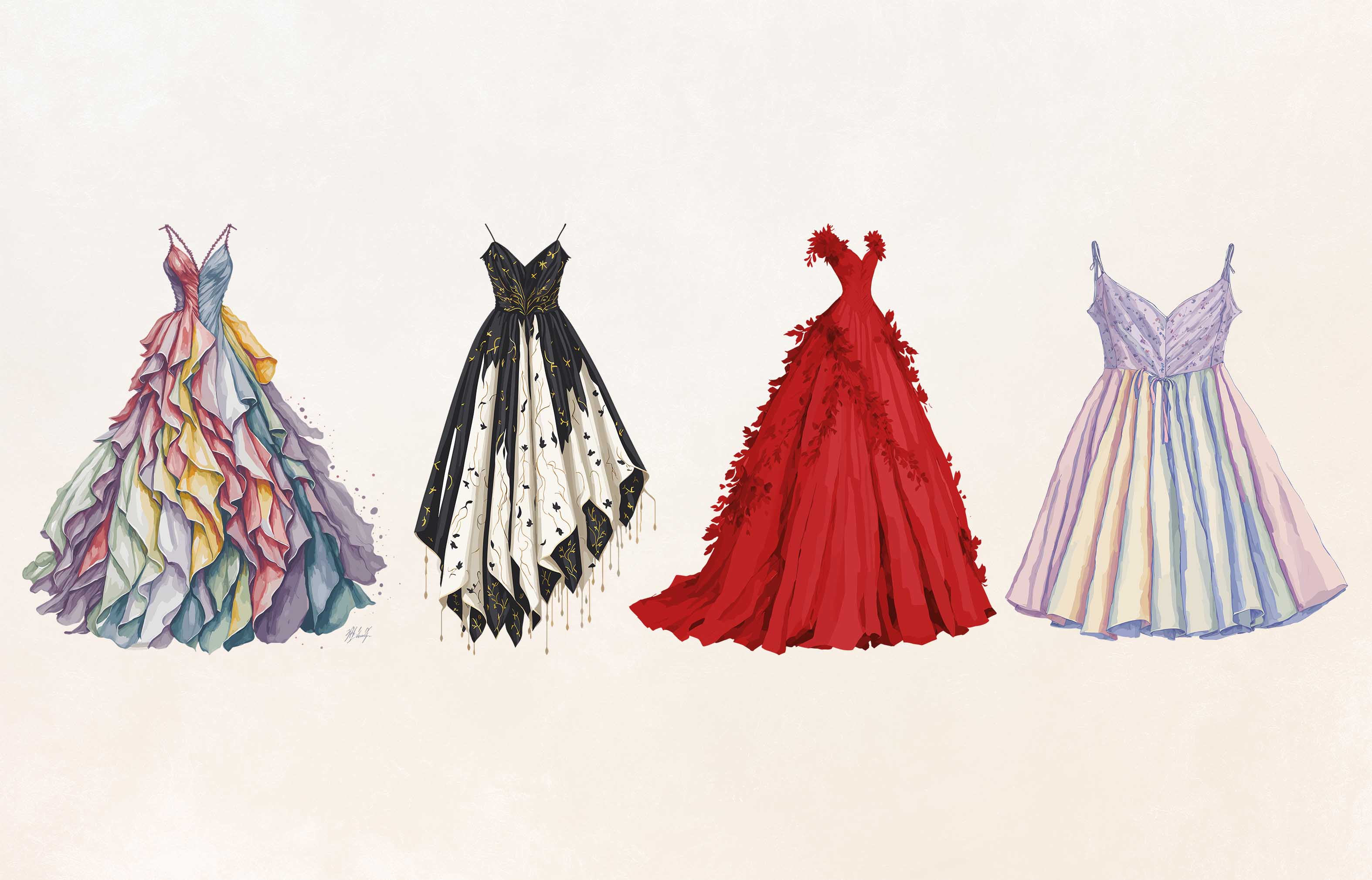 Clipart Prom Dresses