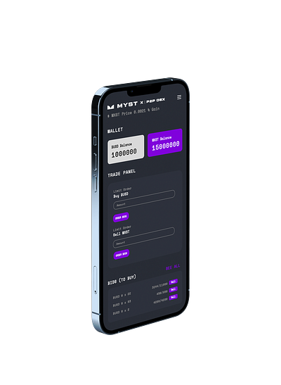 Single Mobile App Design branding controller crypto dashboard design ui user interface