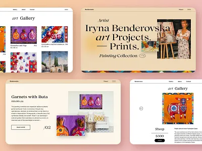 Website Portfolio branding graphic design ui ux website design
