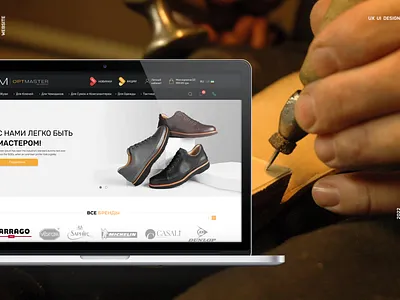 Website | ОptMaster design ui ukraine ux website