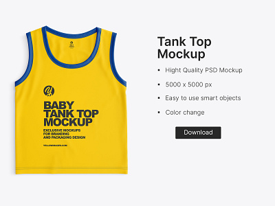 Tank Top Mockup apparel branding design graphic design logo mockup shirt t shirt