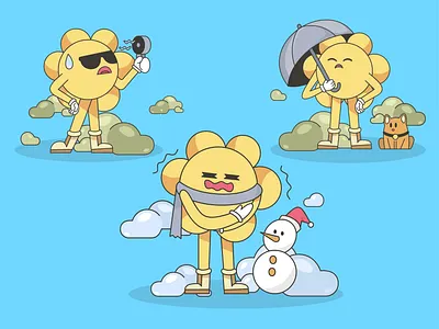 Sunnysideup illustration and icon 3d animation app blue clouds gpt4 icon interaction ios map menu mock up motion night so swipe toolbar ui weather wind