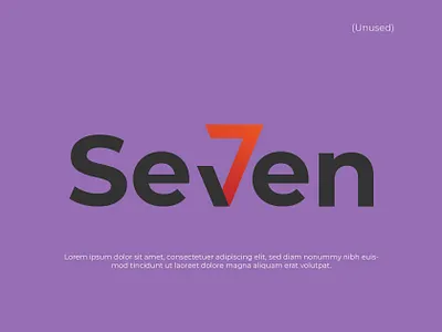 7even Logo brand identity creative logo graphic design graphic designer logos minimal professional logo typography typography logo vactor