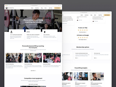 SoCal Powerlifting — Website & branding redesign coaching coaching website gym gym website powerlifting powerlifting coaching powerlifting web strength strength training web design