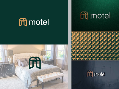 Motel logo brand brandidentity branding design logo logodesigner logoinspiration logos motel