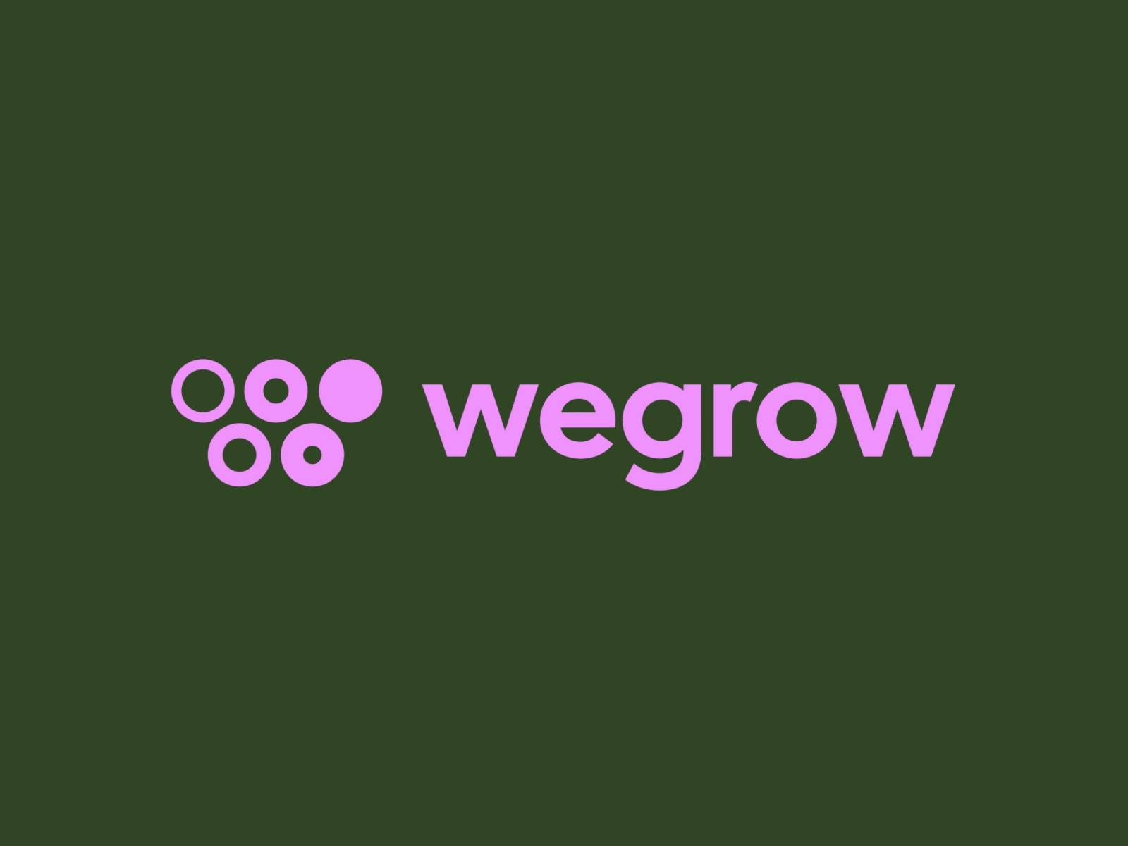 Wegrow logo animation animation brand branding evolution finance fintech growing growth icon letter logo mark progress smart stats team together w web3 wegrow