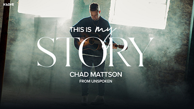 K-LOVE This is My Story / Logo and Layout