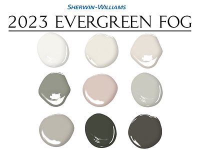 Sherwin Williams Evergreen Fog Home Paint Palette, House Colors color scheme contemporary paint coordinating colors earth tones evergreen fog home home paint palette interior wall colors sage green colors sw 9130 evergreen fog sw evergreen fog whole home colo scheme whole house paint colors