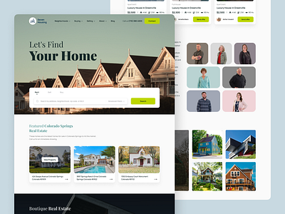 Real Estate Landing Page buy home buy house design home house jabel landing design landing page landing page design real estate real estate service real estate website rent home sell house ui ux
